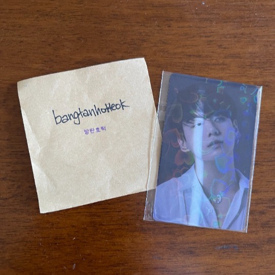 BTS PROOF Japan Pre-Order Benefit Holo PC - Jungkook