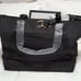 NEW VS Black Nylon Weekender Travel Bag with luggage tag