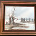 Vintage Duck Painting - Oil Painting on Canvas signed by E. Gordon 1982