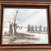 Vintage Duck Painting - Oil Painting on Canvas signed by E. Gordon 1982