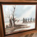 Vintage Duck Painting - Oil Painting on Canvas signed by E. Gordon 1982
