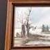 Vintage Duck Painting - Oil Painting on Canvas signed by E. Gordon 1982