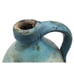 Primitive Folk Art Jug Hand Painted Landscape Sail Boats Fishing Antique Jar