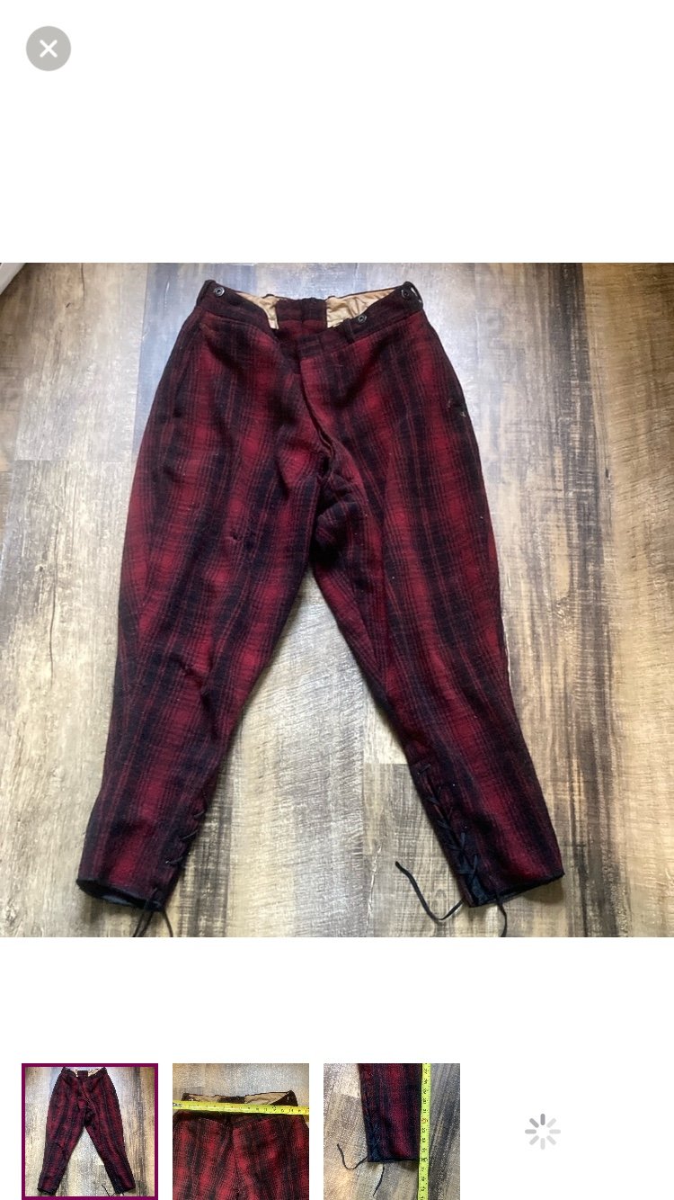 Vintage Woolrich hunting pants