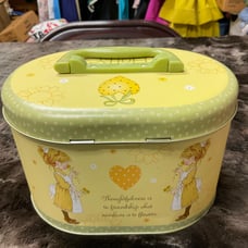 Holly Hobbie 2006 vintage sewing/lunchbox tin with handle! So cute! ❤️