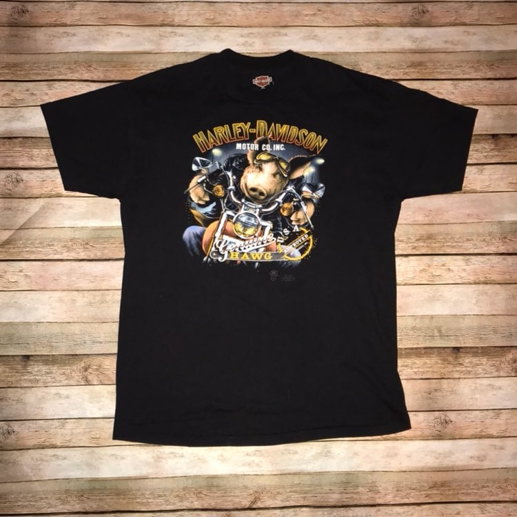 Vintage 1989 Harley Davidson 3-D emblemm