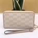 Michael Kors Jet Set NWT Travel Wallet Phone Case Wristlet Glimmer MK Print