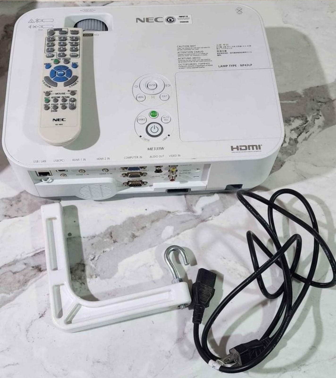 NEC me331w Long Throw Projectors