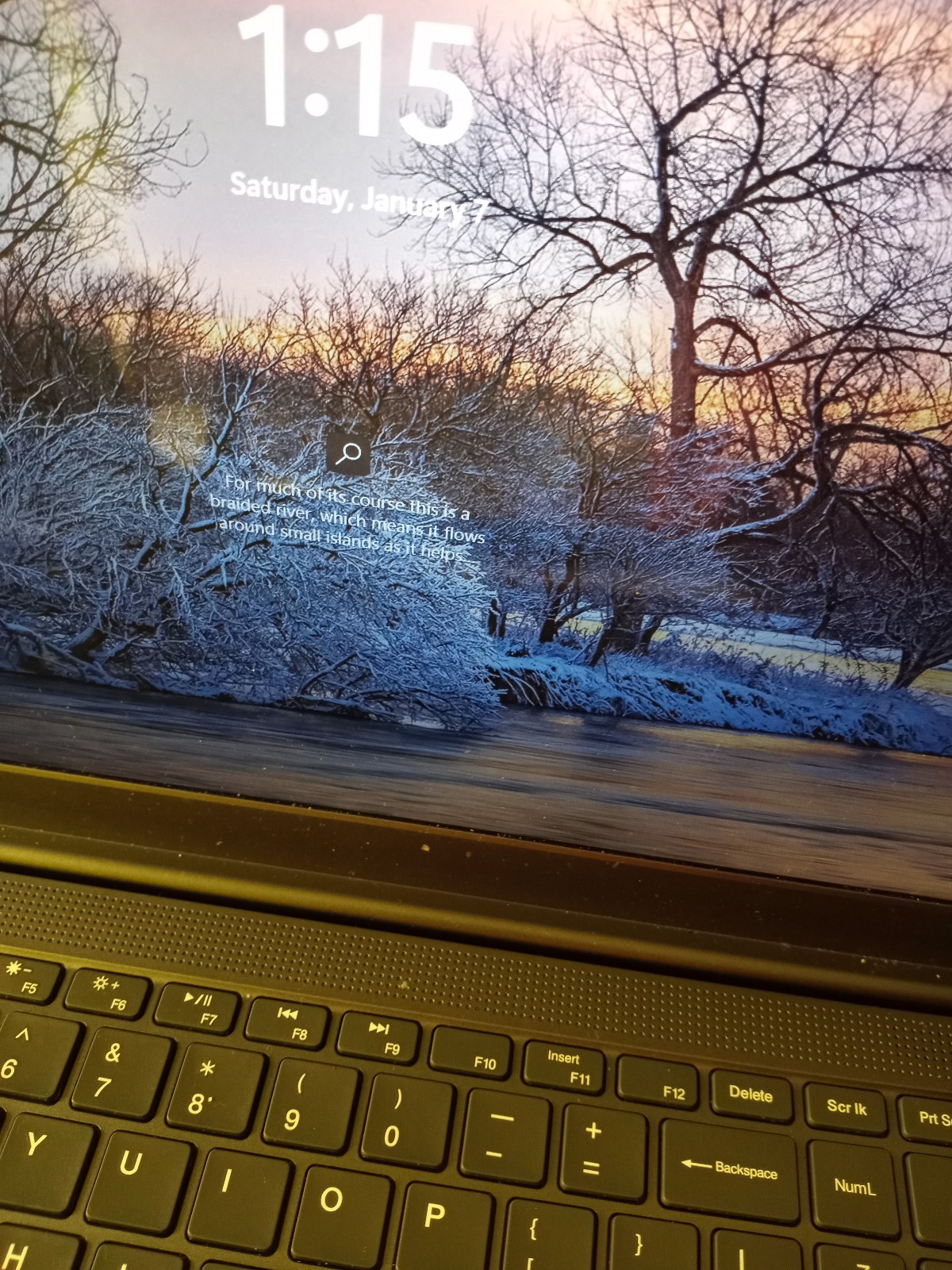laptop with case and wireless mouse and built in camera