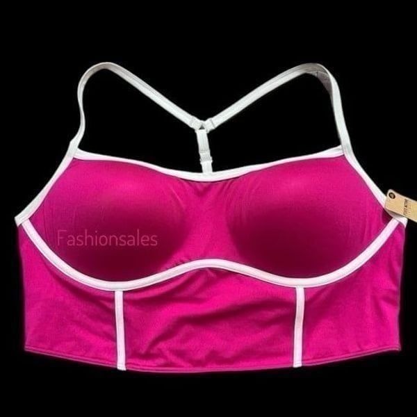 Victorias Secret Pink Active Ultímate Push up Padded Corset Sports Bra Xlarge