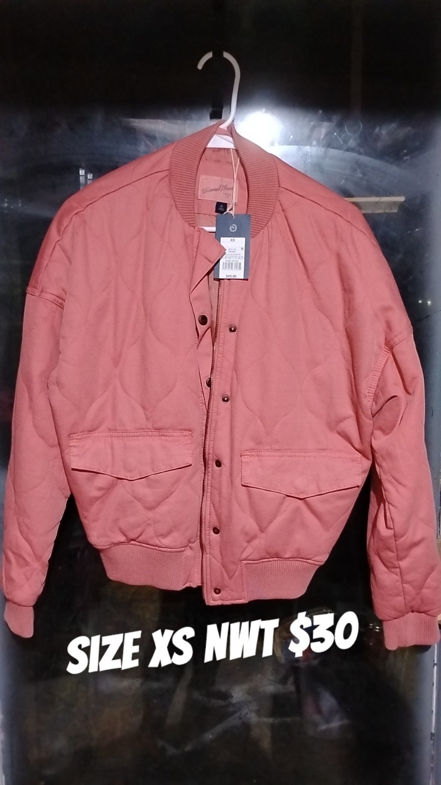 WOMANS XS Bomber JACKET