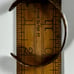 Vintage 1973 MCM Brass Sutton Cuff Bracelet Egyptian Revival Signed!