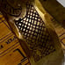 Vintage 1973 MCM Brass Sutton Cuff Bracelet Egyptian Revival Signed!