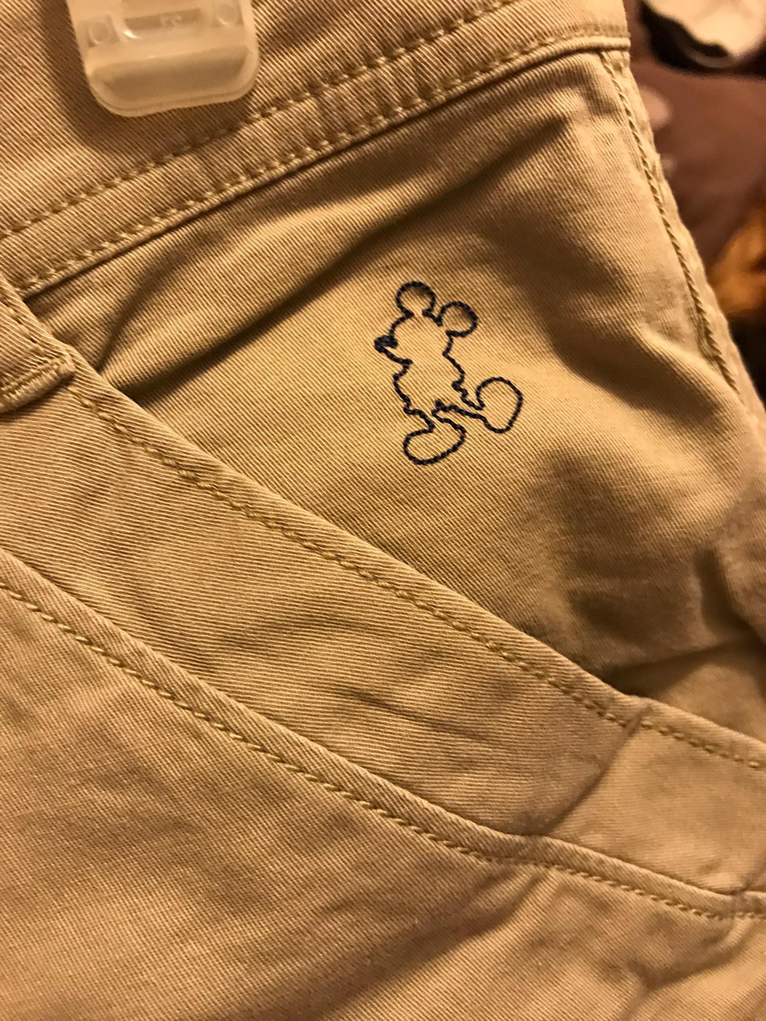 Disney Parks Authentic Khaki Capri Pants