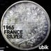 ☆ 1965 France 10 Francs • Hercules • .835 Silver/37mm/.7234 ASW • Toned • GEM BU