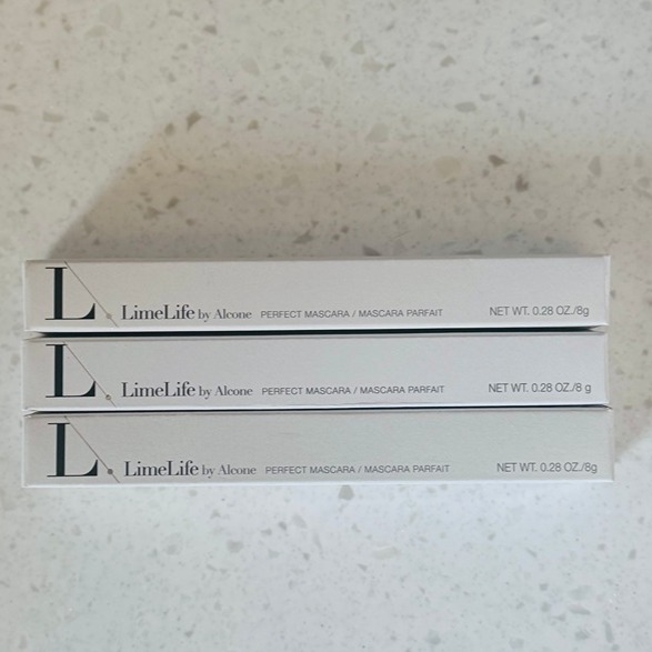 NWT (3) LimeLife by Alcone Perfect Mascara (Full Size) - Black