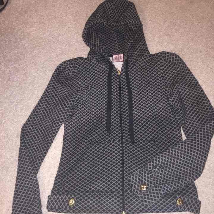 RARE Juicy couture zip up hoodie M