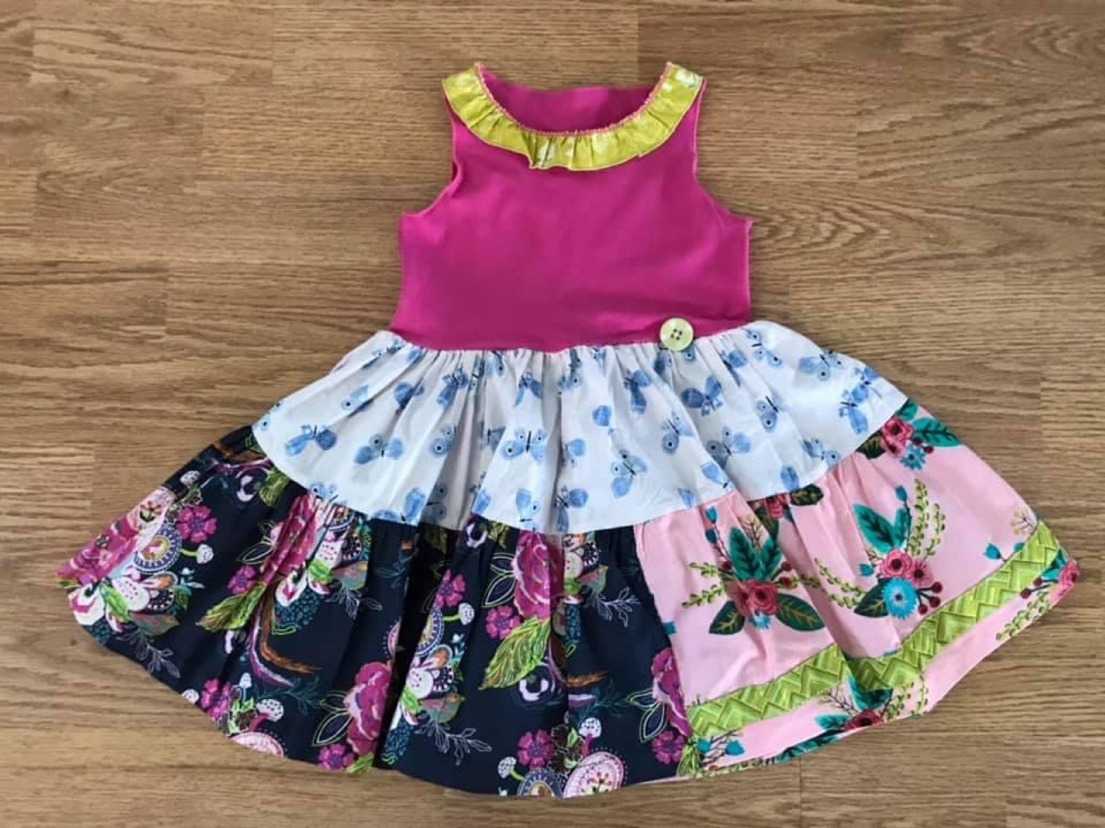 Matilda Jane Platinum Tiered Sara Top