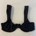 NWOT L*Space Black Tori Amal Underwire Bikini Top Size Medium