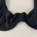NWOT L*Space Black Tori Amal Underwire Bikini Top Size Medium
