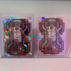 Jalen Green Silver Cracked Ice Rookies