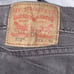 Levi's 512 Slim Tapered Jeans Mens Size 33 x32 Stretched Far Away Washed Black