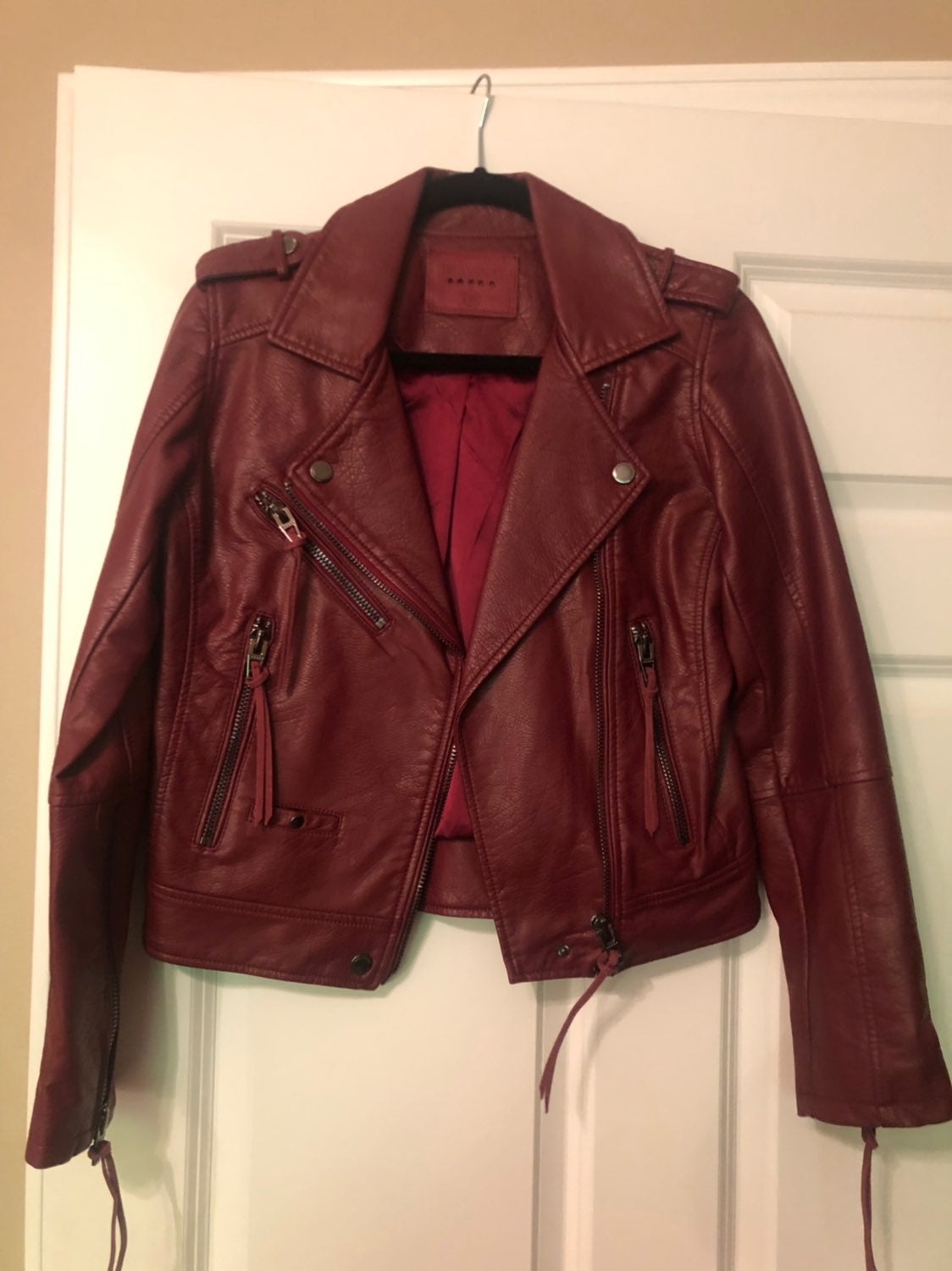 Faux Leather Jacket BLANKNYC