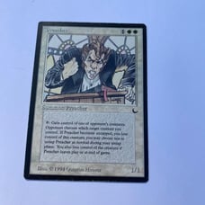 The Preacher Magic Card 1994 Rare