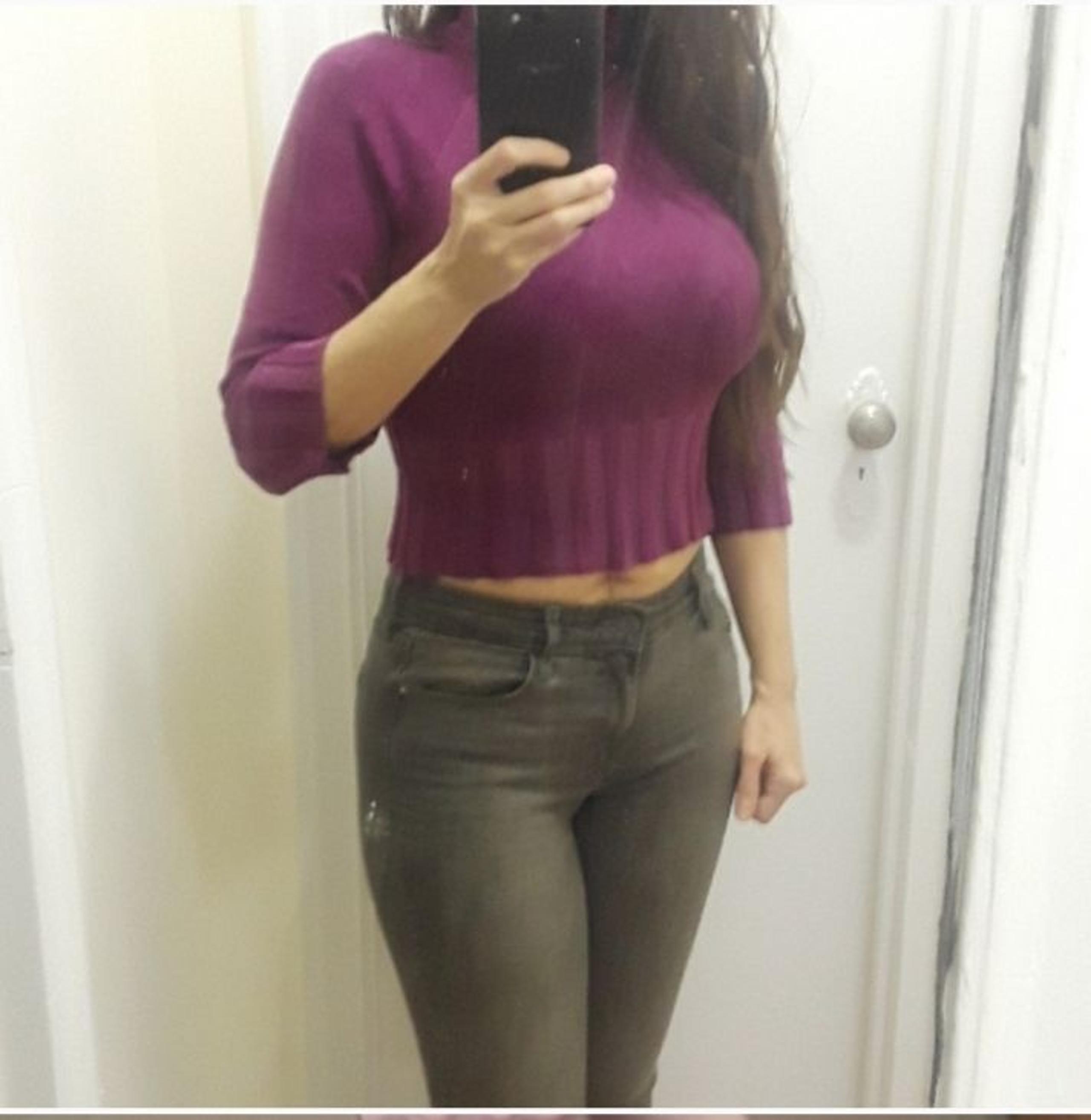 Bebe Distressed Turtleneck Sweater M