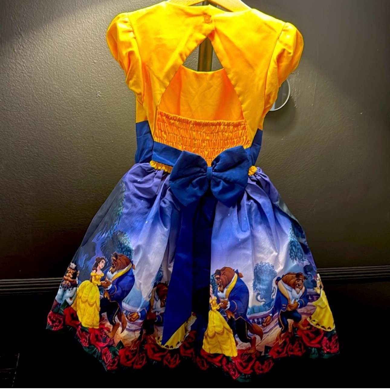 Children's Dress Beauty and the Beast Theme