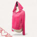 Iconic Juicy Couture Hot Pink Velour Bedazzled Zip Up Hoodie NWT Deadstock
