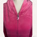Iconic Juicy Couture Hot Pink Velour Bedazzled Zip Up Hoodie NWT Deadstock
