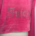 Iconic Juicy Couture Hot Pink Velour Bedazzled Zip Up Hoodie NWT Deadstock