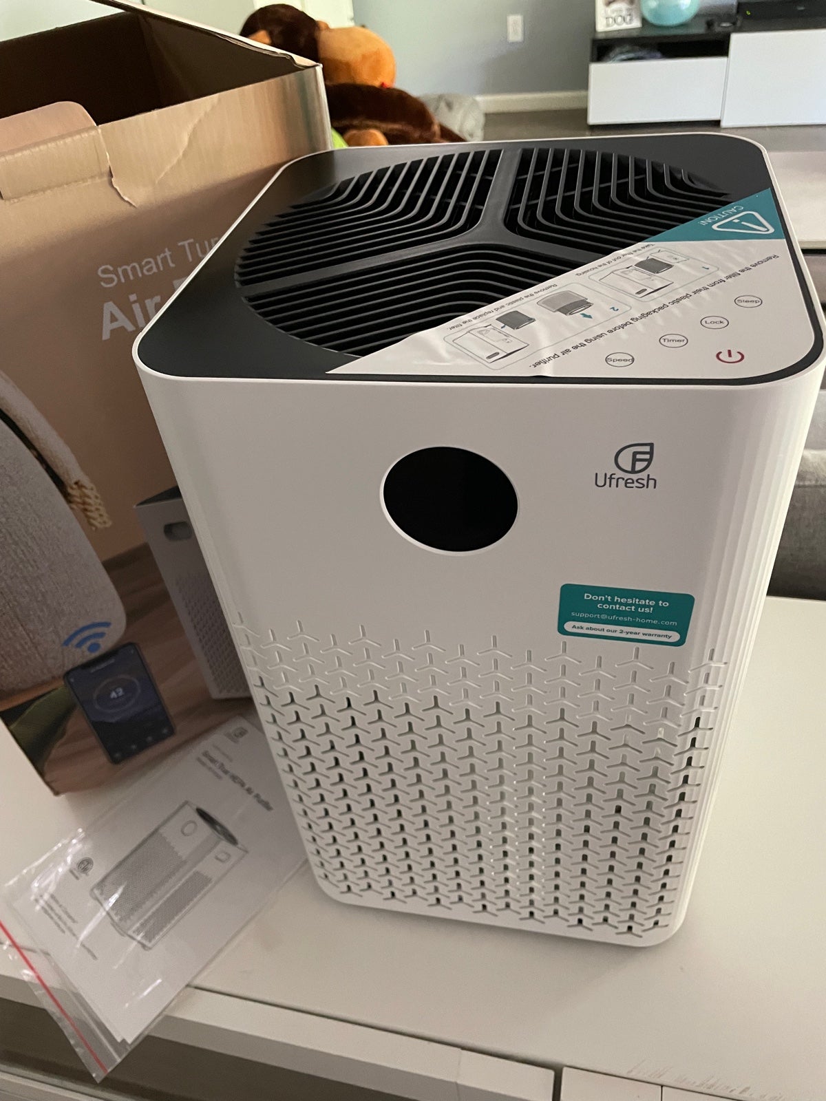 Smart Air sold Purifier with 3-in-1 True H13 HEPA Filter for Home