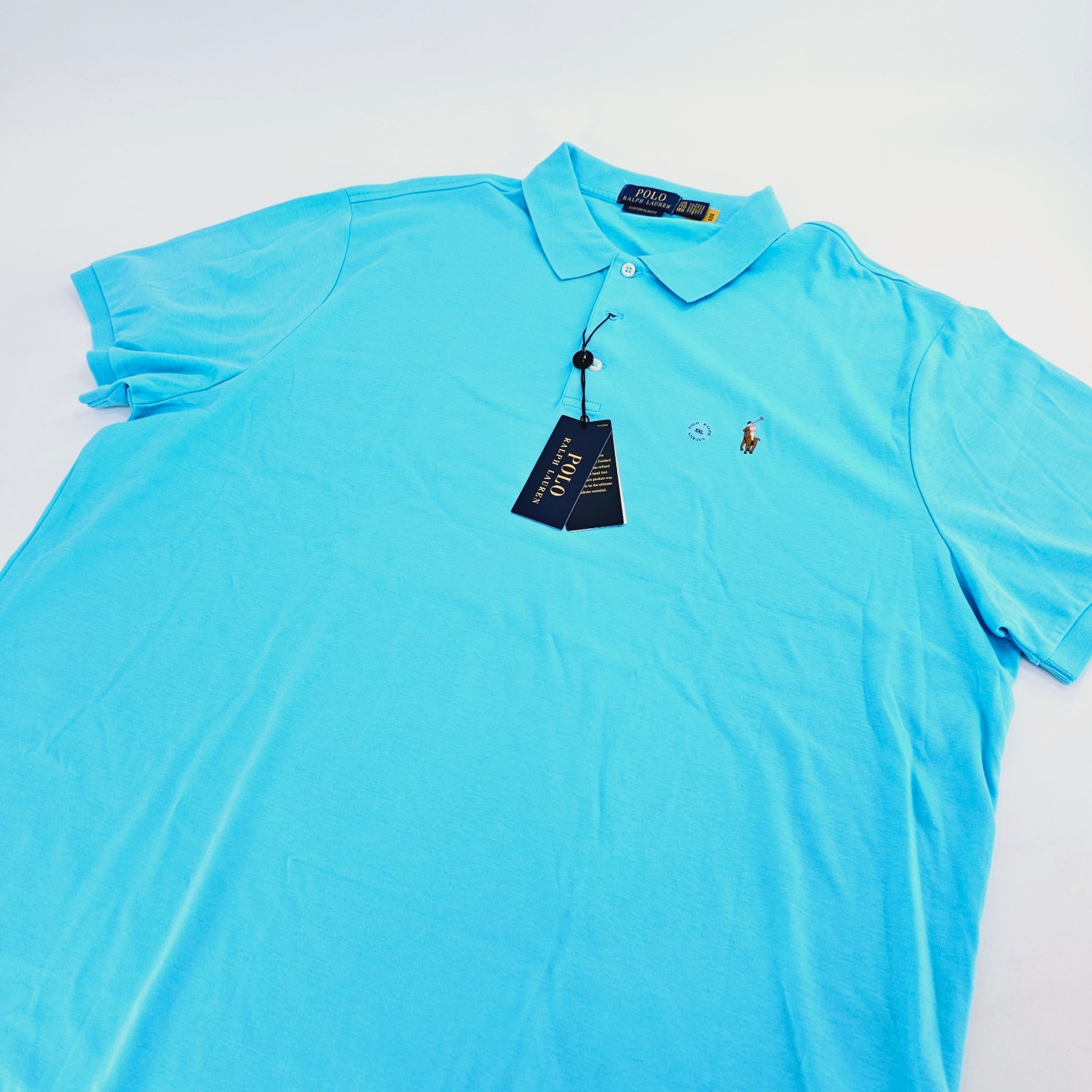 Polo Ralph Lauren Pony Classic Short Sleeve Custom Slim Fit Men's Polo Shirt