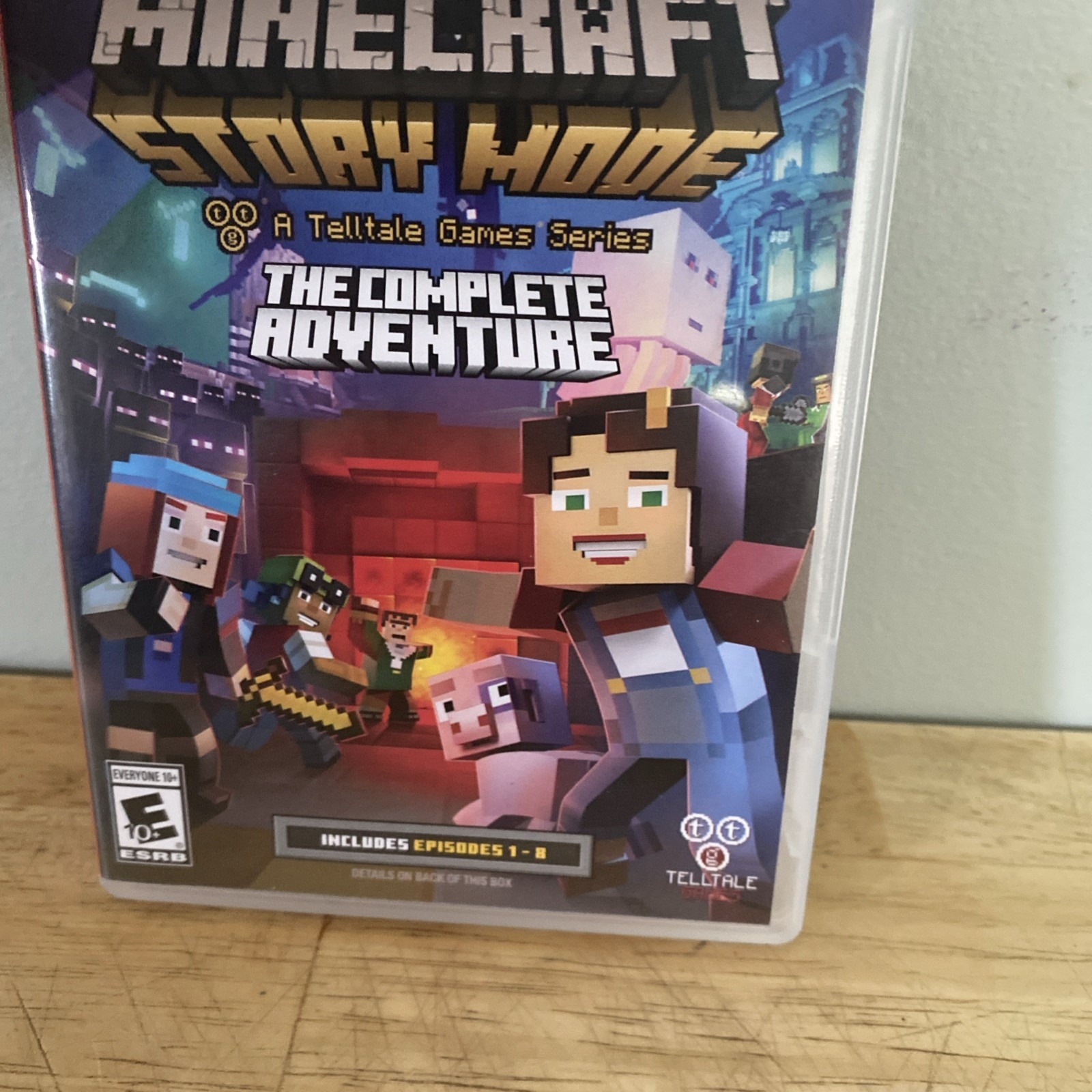 minecraft story mode the complete adventure switch