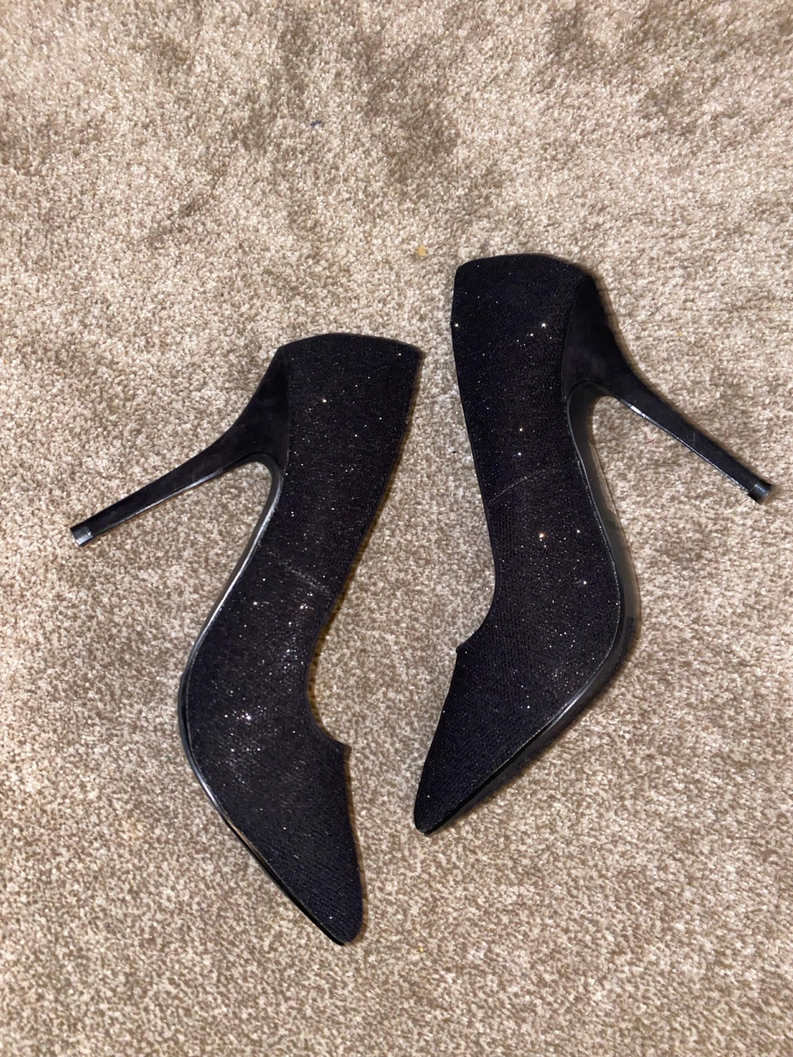 Call It Spring Sparkly Closed Toe Heeled Pumps
