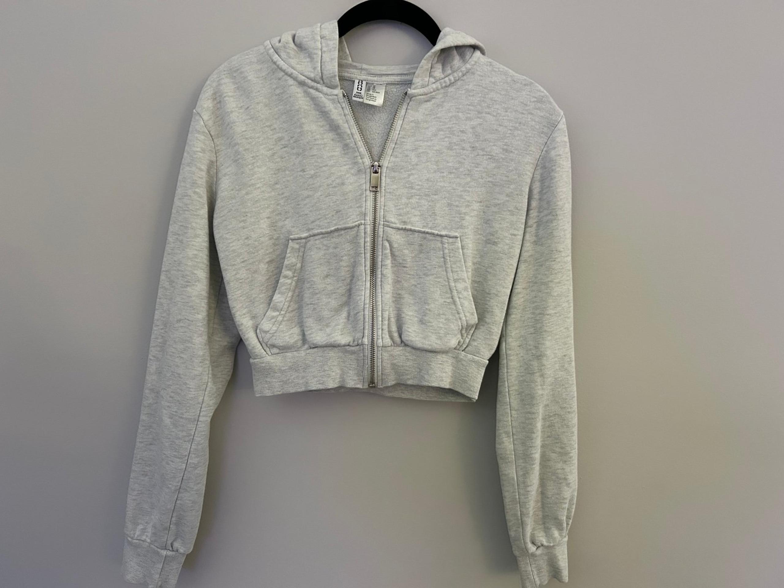H&M cropped hoodie