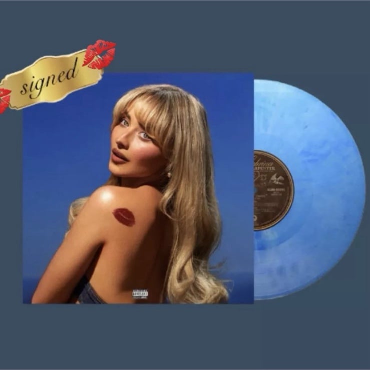 Short n Sweet Sabrina Carpenter Signed Vinyl Webstore Exclusive