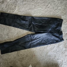 Leather pants size medium