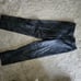 Leather pants size medium