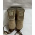 Marc Fisher MLAdalyn Leather & Suede Espadrille Wedge Platform Shoe Sz7.5 Retro