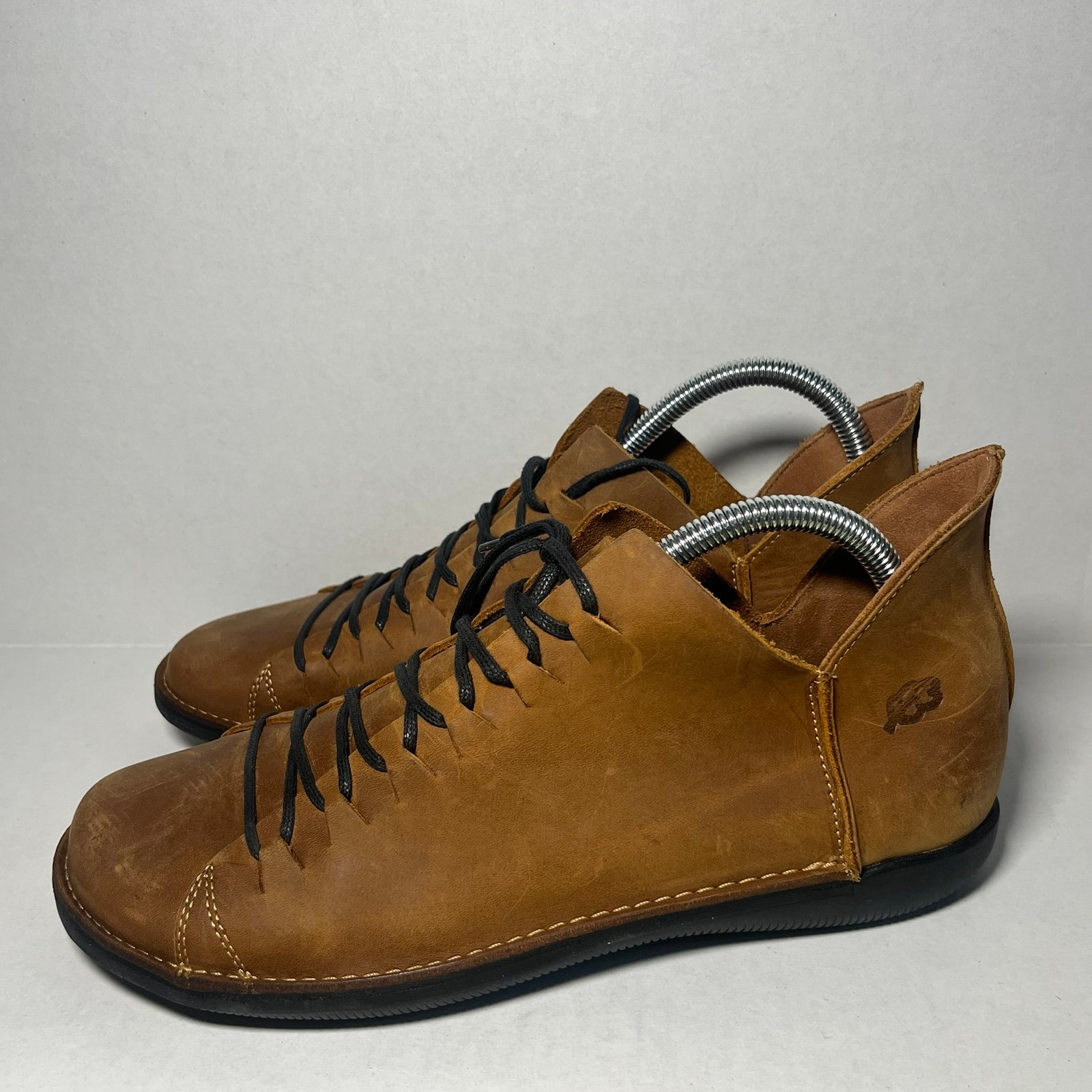 Loints Of Holland Womens Leather Lace Up Shoe Brown Walking Sz 41