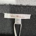 Vila Milano Womens Black & Metallic Shimmer Knit Sweater 2XL Batwing Sleeves NWT