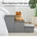 BEDELITE Dog Stairs for Small Medium or Large Dogs, 3 Tiers Dog Steps for High B