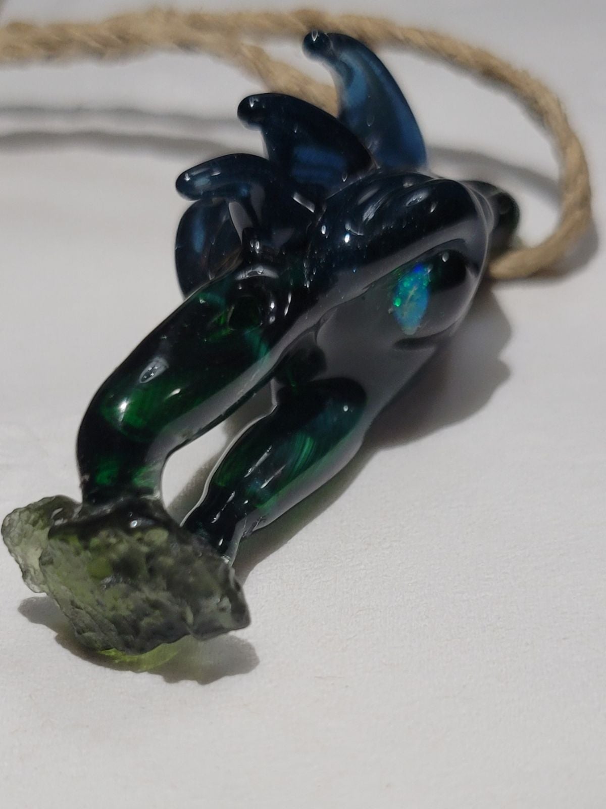 Heady glass pendant