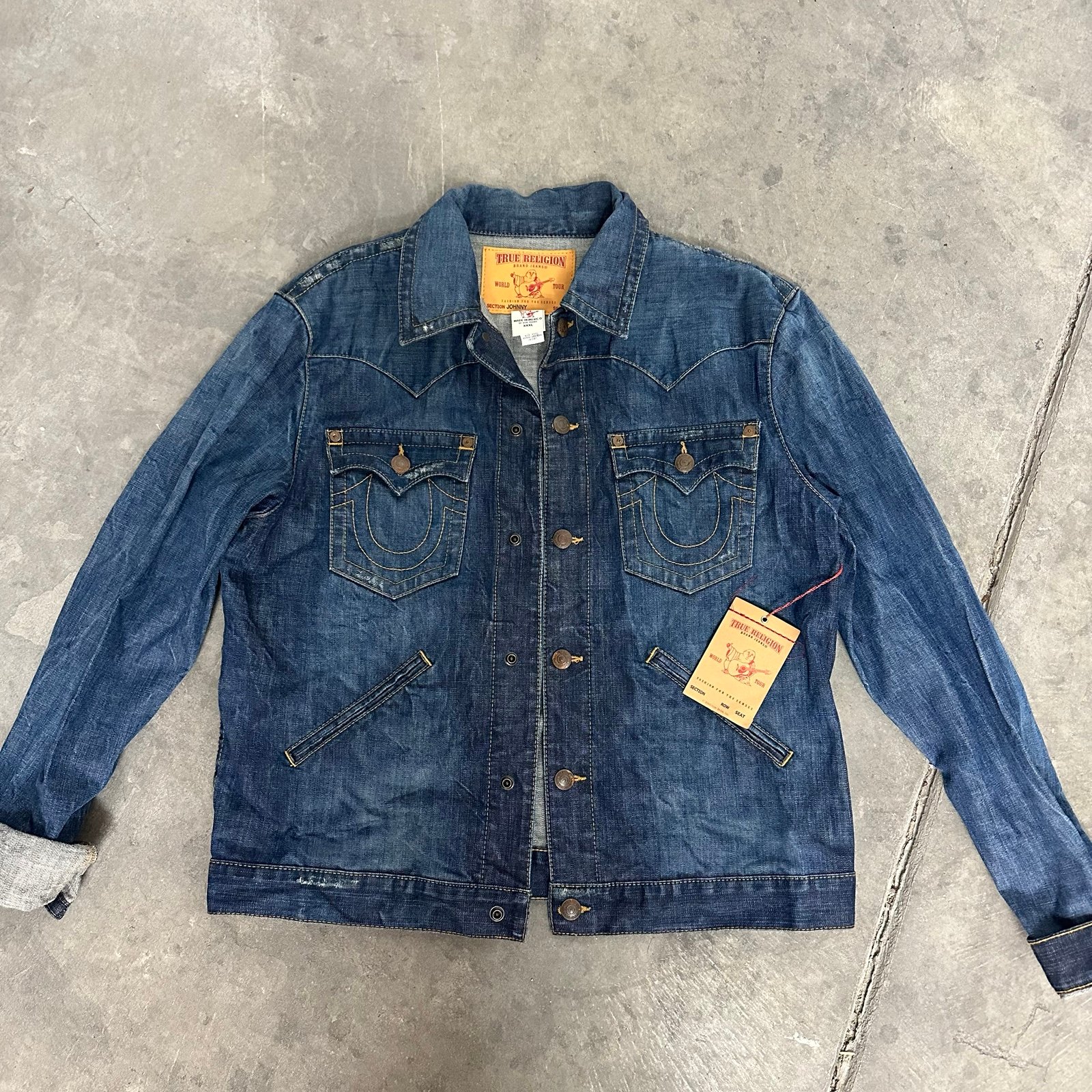 True Religion Vintage Jean Jackets for Men | Mercari