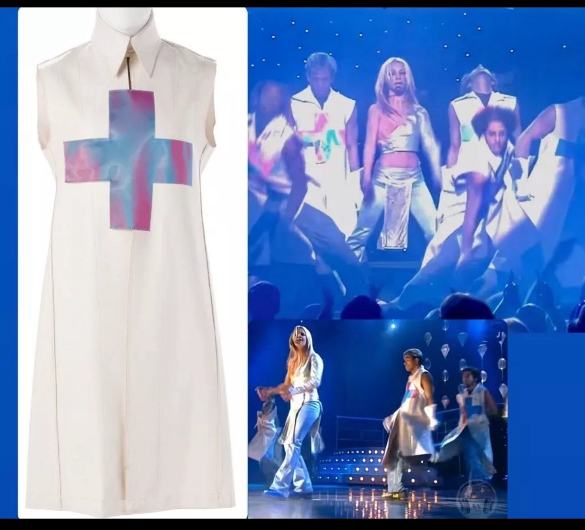 Britney Spears Oops I Did It Again Tour Dancer Concert Outfit Costume Worn COA