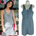 Show me Your Mumu Gray Arlette Plaid Mini Dress Button Front Size M