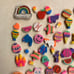 Vintage Lisa Frank Erasers Lot